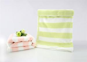 China Four Seasons Personalized Baby Bath Towels Rinses Easily Pure Cotton Material on sale