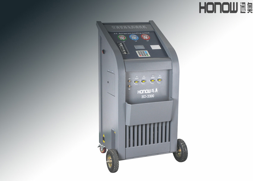 China Fully Automatic AC Refrigerant Recovery Machine,AC System Flushing And Cleaning Machine on sale