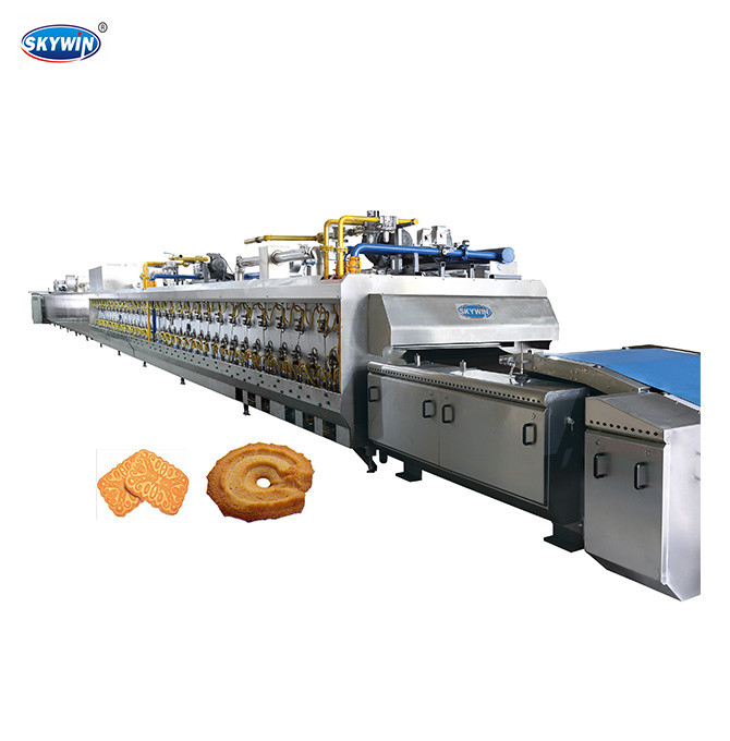 China SIEMENS Motor Biscuit Baking Tunnel Oven on sale