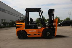 China Manual Automatic LPG Forklift Truck With IMPCO 2500kgs Loading Capacity on sale