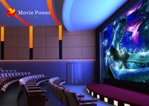 China Fog Smell Fire Imax 4D Home Theater 4D Dynamic Cinema With Black Vibration Chairs on sale