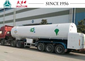 China Vacuum Insulation LNG Tank Trailer 26000L Capacity Simple Maintenance on sale