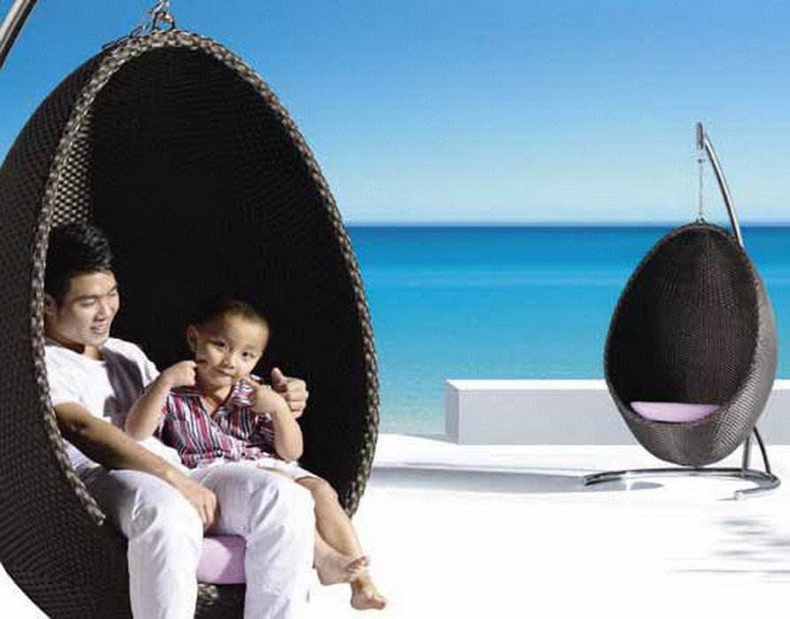 China Supply the Best Porch Swings, Hanging Eggs, Rocking Chairs, Outdoor Gliders in China on sale