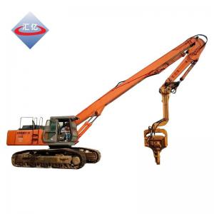 Best Fondation Construction Excavator Boom Arm Hydraulic Pile Driver HG785 wholesale