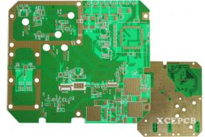 Best HF Rogers 4350 Mix Stack up Multilayer PCB Board / FR4 8 Layers PCB wholesale