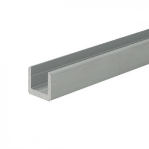 China Rail Aluminum Extrusion Profiles U Channel Square Tube Profile For Cube System on sale
