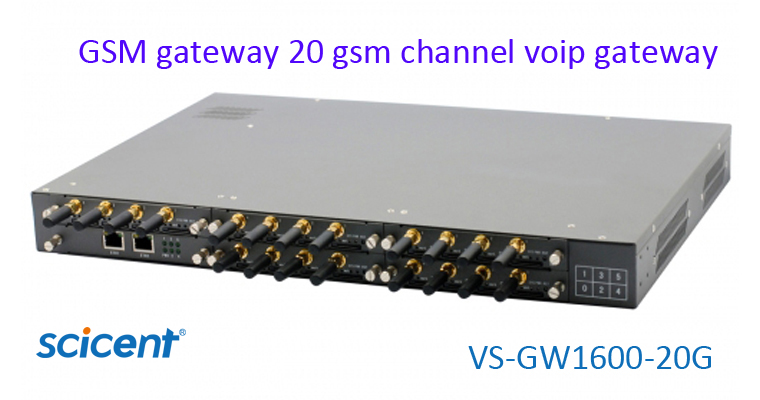 China sms gateway 20 gsm channel gsm gateway, gsm device, gsm modem on sale