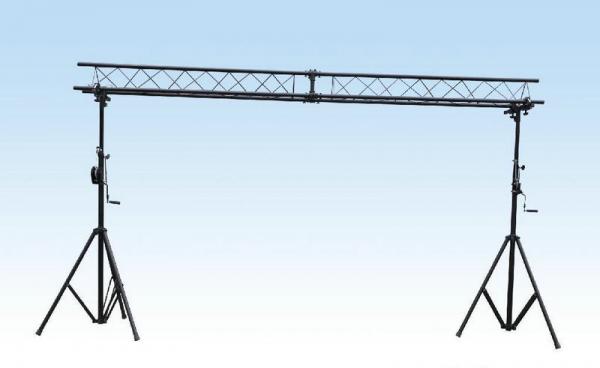 Cheap Aluminum Spigot Roof Truss Crank Stand For LED Screen Truss/ Speaker truss lift stand /Telescopic lifting Tower for sale