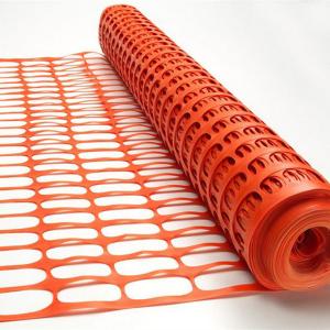 China Orange safety netting plastic snow fence net road safety barrier net on sale
