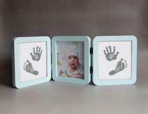 China Personalised Wooden Photo Frames , Luxury Triple Picture Frame Logo Printed on sale