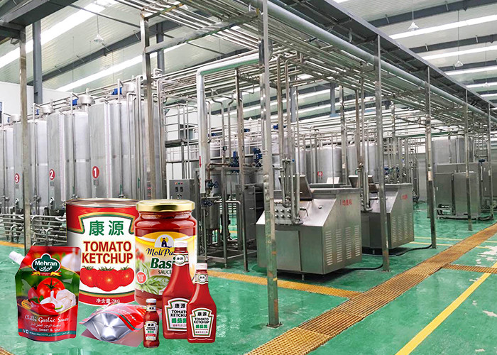 Best Energy Saving Mixing And Packaging Processing Line Fruit Paste Mixing System wholesale