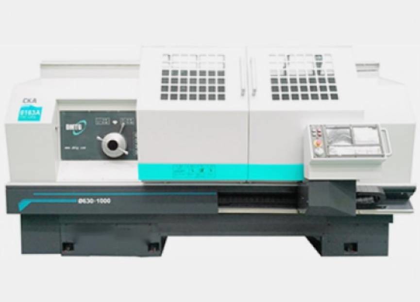 CKA6163A Flat Bed CNC Lathe 10 - 1000r/min Universal CNC Machine