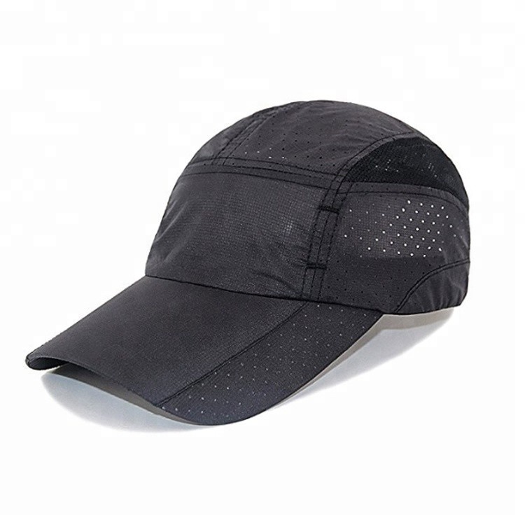 Best Fashionable Nylon 5 Panel Hat , Custom Sport Dry Fit 5 Panel Golf Hat wholesale