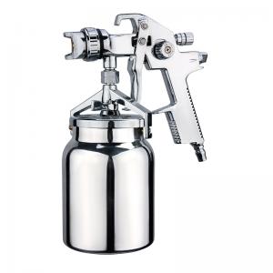 China High Volume Low Pressure Spray Paint Gun 1000ml Aluminum Suction Cup S.S Air Cup And Nozzle on sale