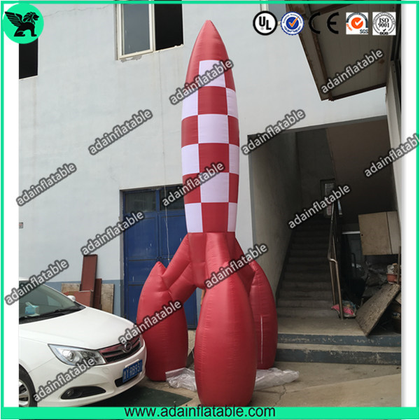 Buy cheap 3m Advertising Inflatable Rocket Model,Event Rocket Customized from wholesalers