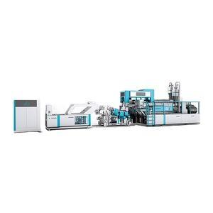 China Three Layers Plastic Production Line Cling Film Making Machine Automatic Stretch Film Making Machinery on sale