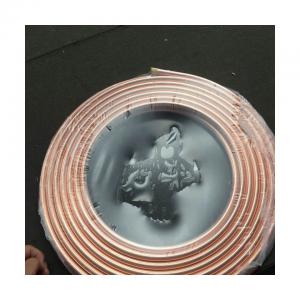 China Pancake Coil Copper Tube / Copper Pipe Tube 99 9 Cu Copper for Air Conditioner on sale