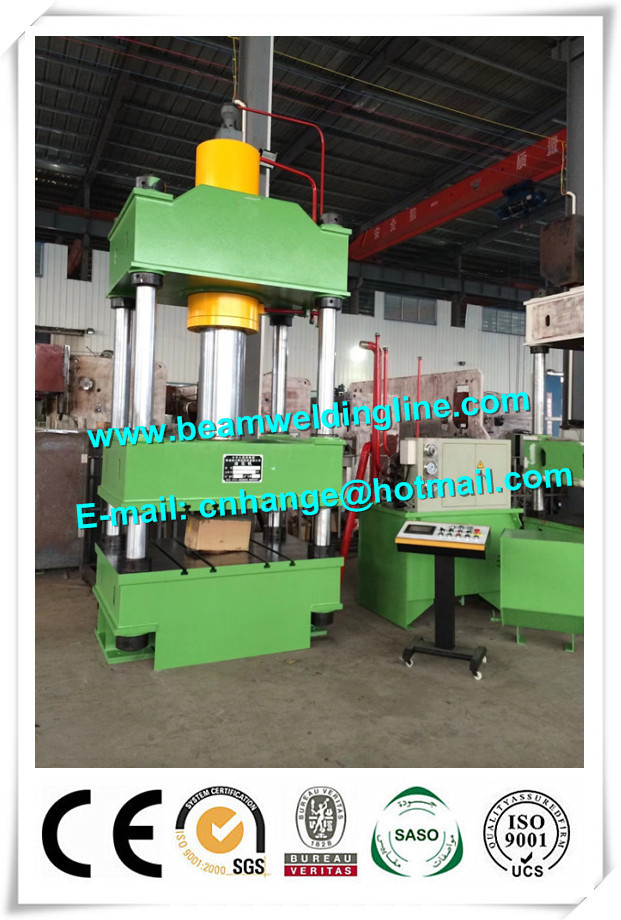 China Four Column Hydraulic Pressing Machine , Hydraulic Press Brake Machine For Sheet on sale
