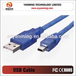 China mini 5pin usb cable male to male usb2.0 on sale