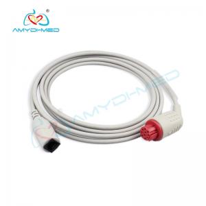 Best Round 12 Pin Transducer Blood Pressure Cable 6 Months Warranty CE Certificate wholesale