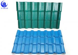 China Asa Coated Pvc Resin Long Span 30 Years Life Time Roof Sheet , Pvc Corrugated Roofing Sheets on sale