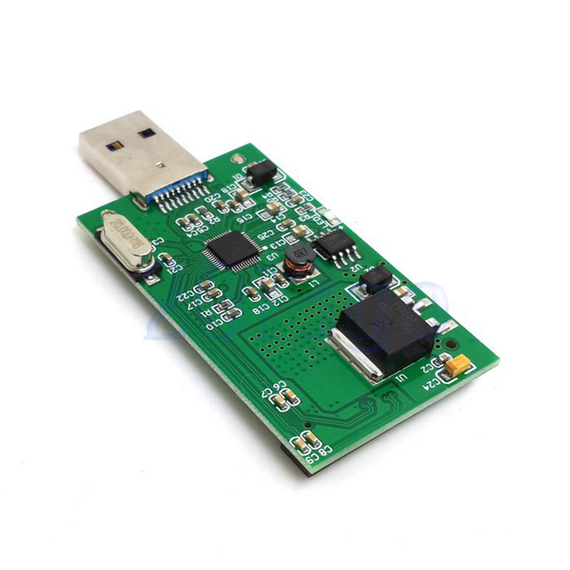 China 1.8 Mini PCI-E mSATA USB3.0 Adapter Card Conveter externe SSD PCBA carte HG multi pcb on sale