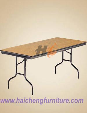 Cheap Banquet Folding Table,Plywood Table,Event Table for sale