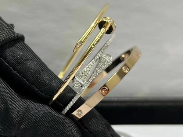High End Arabic Jewelry cartier Custom diamond bracelet HK Setting Jewelry