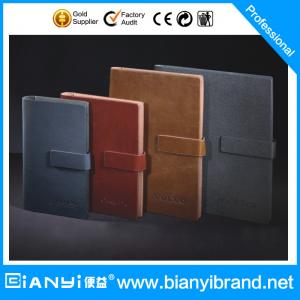 China PU/Leather cover notebook, loose-leaf, six keys binders, with pocket for cards and pen on sale