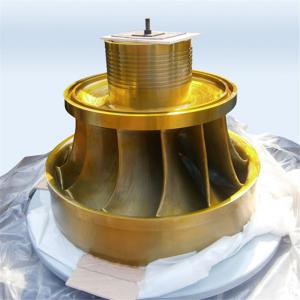 China Francis Water Turbine Runner Axial Flow Water Turbine Parts on sale