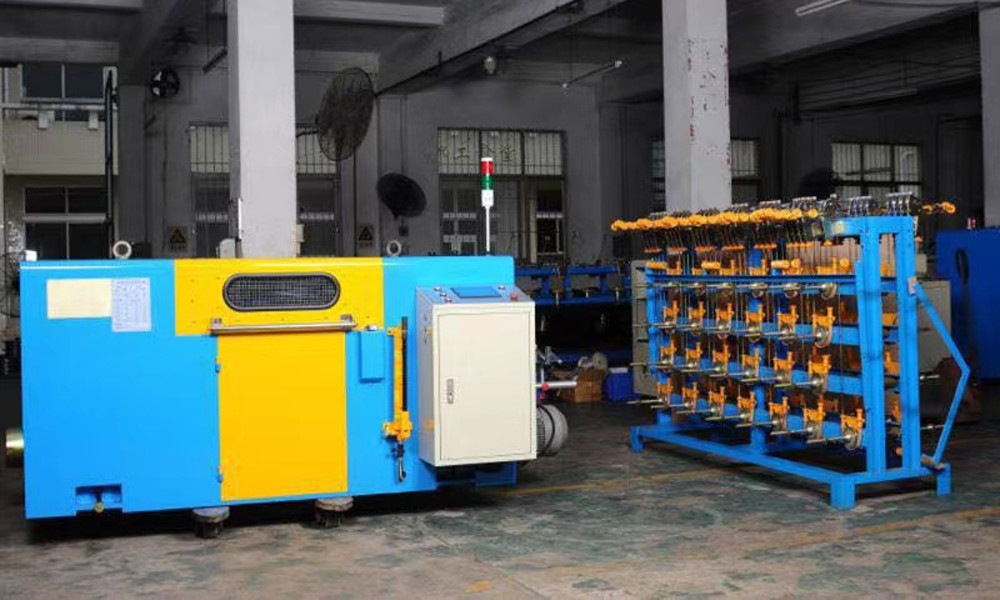 China 7.5KW 630 Copper Bunching Machine For 1.5 2.5 on sale