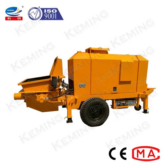 China 125mm Pipe Pouring Stationary Concrete Pump 30m3/H on sale