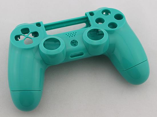 China Replacement Top and Bottom Housing Shell Case for Playstation 4 PS4 Controller - Glossy Green on sale