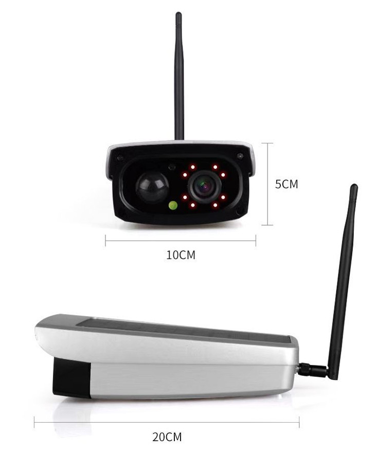 Best 1080P Wifi Security Camera Solar Power Battery Real Time Remote Video Voice Intercom CCTV wholesale