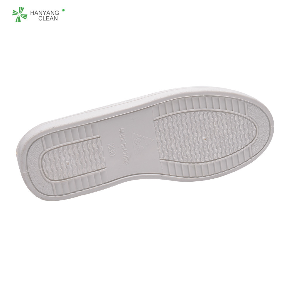 Best Cleanroom White breathable PVC sole antistatic working shoe esd mesh lab shoes wholesale