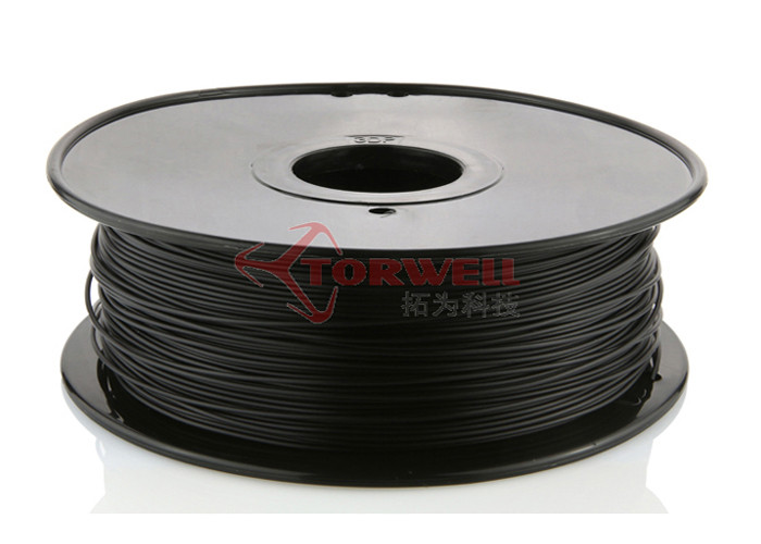 Best Black 1.75MM PLA Filament 185 Degrees , 3D Printer Materials wholesale