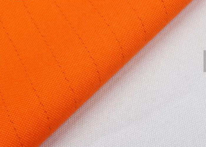 China CVC Twill Dying Anti Static Fabric Flame Retardant Finished  For Safety Workwear on sale