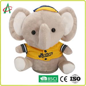 Best 20cm Musical Plush Toys , CPSIA Peek A Boo Singing Elephant wholesale