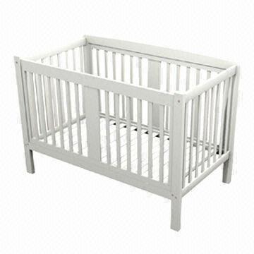 Cheap Baby Cot/Crib/Bed, Solid Pine Wood for sale