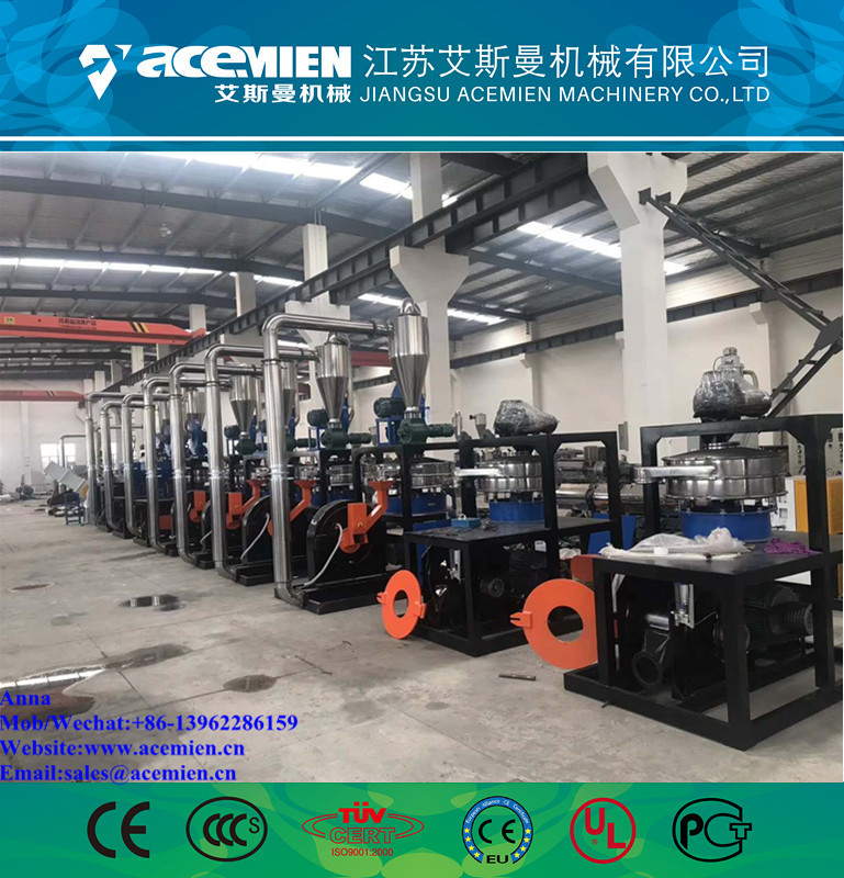 Cheap PVC Pulverizer mill machine/hdpe regrind / pvc regrind / pvc scrap regrind machine with factory price for sale