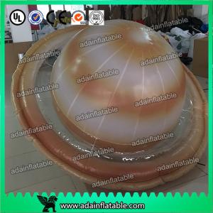 Best Customized 2m Inflatable Planet Decoration Lighting Inflatable Saturn wholesale