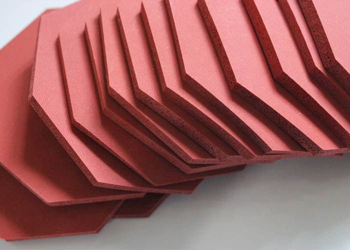 Closed Cell Silicone Foam Gasket Wear Resistant For Rubber Floor Covering
