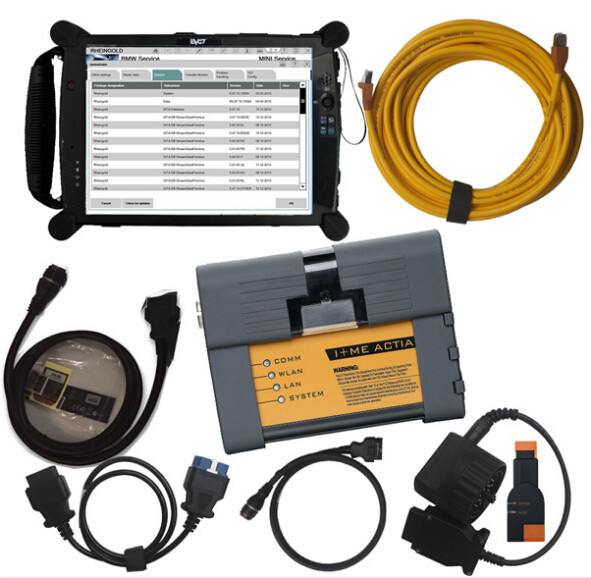 China BMW ICOM A2 With V2018.05 Engineers software Plus EVG7 Tablet PC BMW ICOM A2+B+C Support BMW Cars, BMW Motorcycle on sale