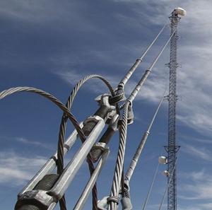 Best Galvanized Telecommunication Guyed Mast Tower wholesale
