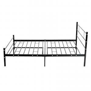 China Modern Queen Size Metal Bed , Metal Tube Bed Frame Galvanized Steel on sale