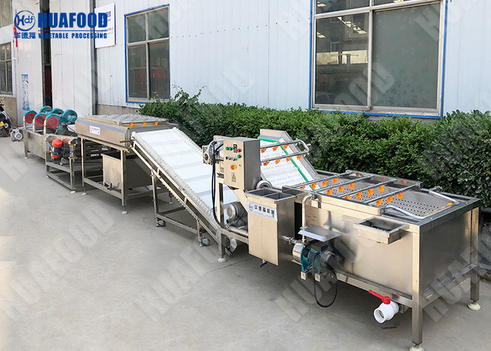 China Customized Mutuality Function Fruit And Vegetable Processing Line on sale