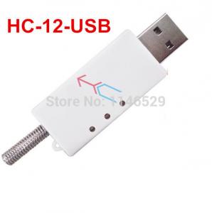 China HC-12-USB line computer terminal 433 wireless serial module, ultra-long-distance 1000 m on sale