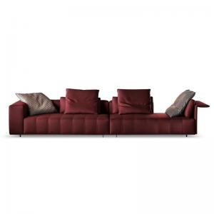 China Velours Sumptuous Corner Sectional Sofa Small , Pine Living Room Sofas And Sectionals on sale