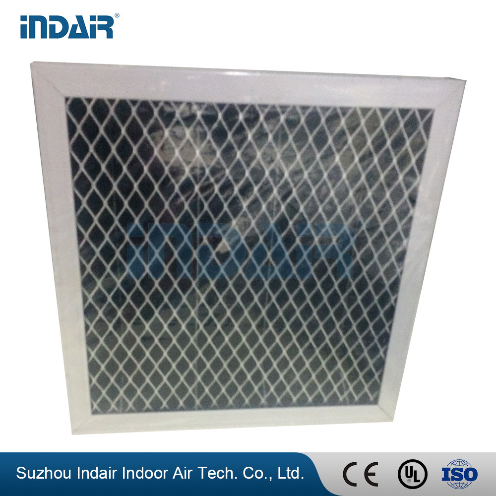 China Light Weight HVAC Air Filters , High Efficiency G3 G4 Pleated Panel Air Filters on sale