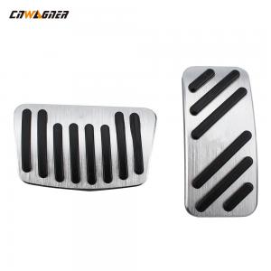 China Aluminum Alloy Car Brake Clutch Pedal Pads Covers For Hyundai Accent 2012 on sale